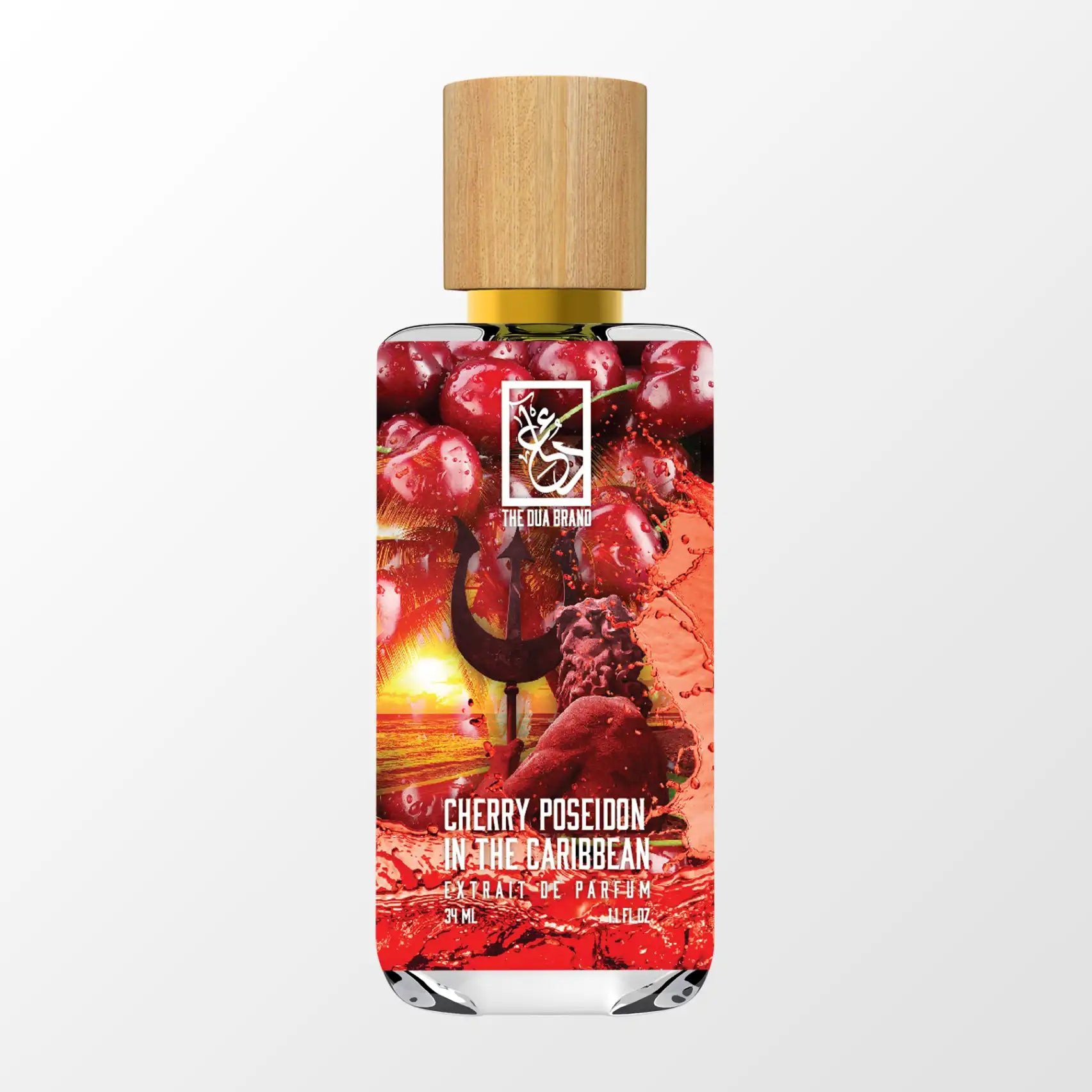 Cherry Poseidon in the Caribbean by The Dua Brand perfume bottle