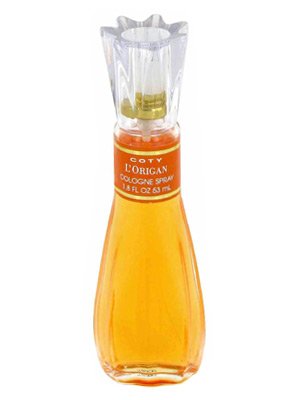 L'Origan by Coty perfume bottle