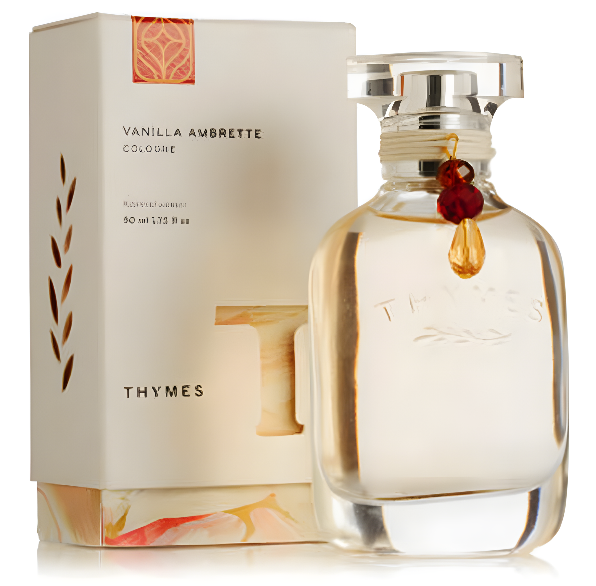 Vanilla Ambrette Cologne by Thymes perfume bottle