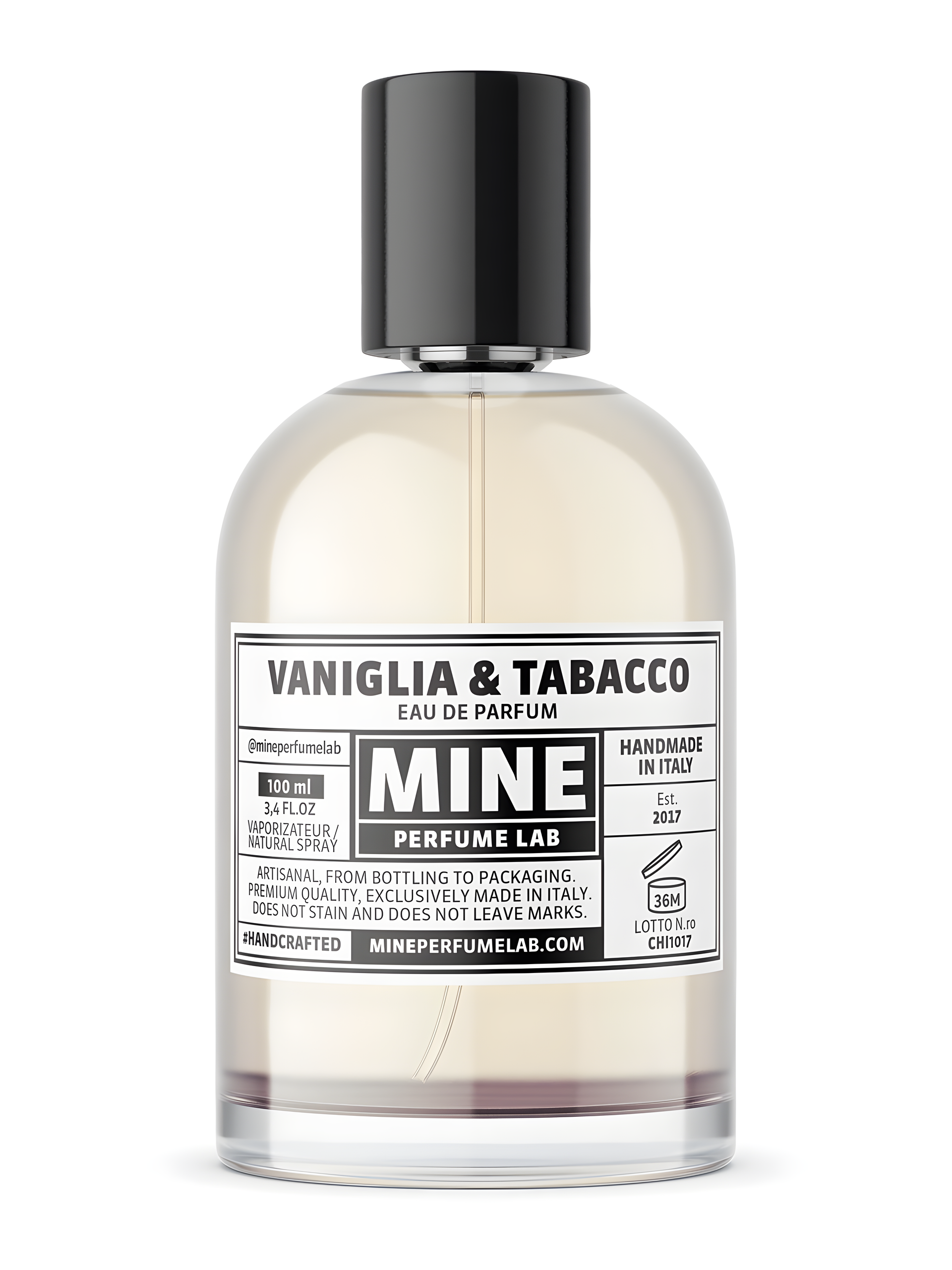 Vaniglia & Tabacco by Mine Perfume Lab perfume bottle