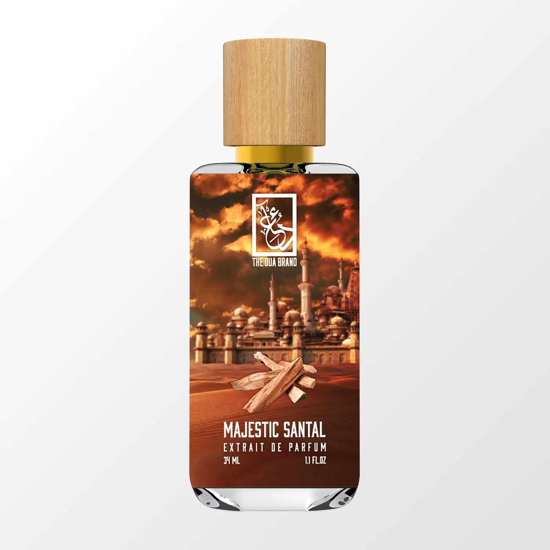 Majestic Santal by The Dua Brand perfume bottle