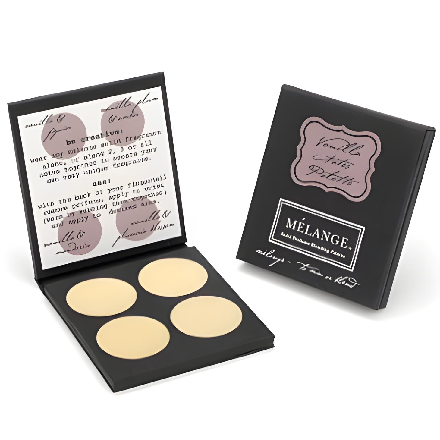 Vanilla Notes Palette by Melange Perfume perfume bottle