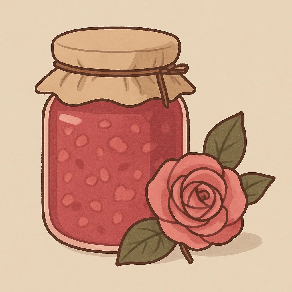 Picture of Rose Jam note