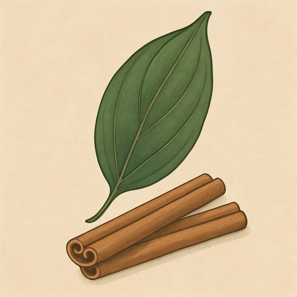 Picture of Cinnamon Leaf note