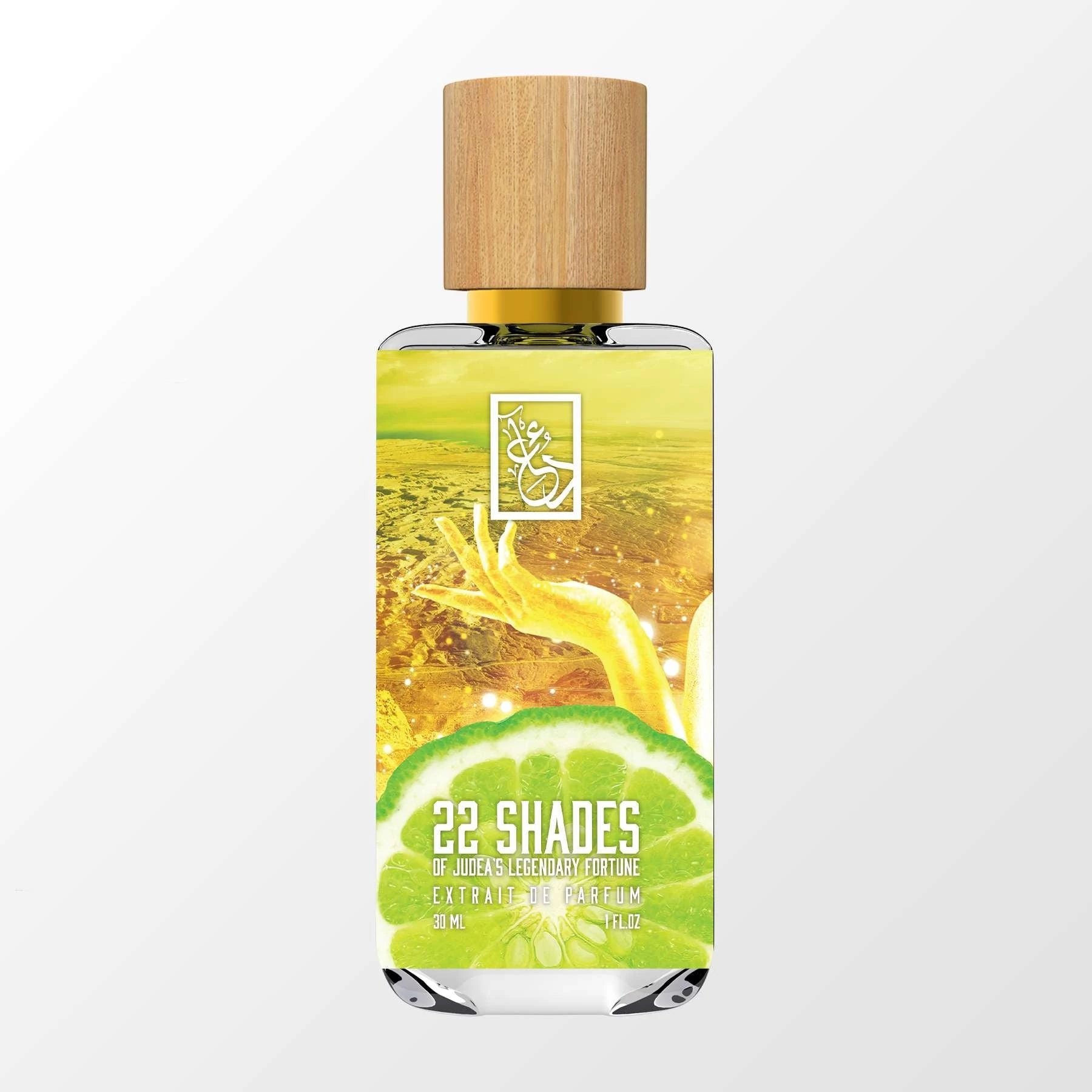 22 Shades of Judea’s Legendary Fortune by The Dua Brand perfume bottle