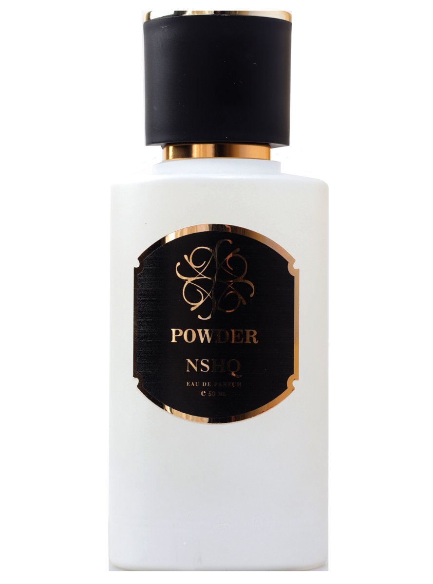 Powder by NSHQ perfume bottle
