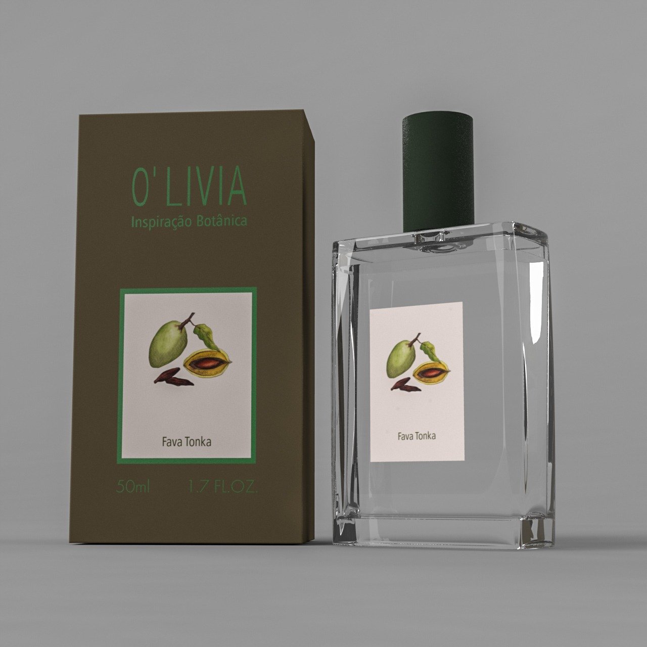 Fava Tonka by O'Livia Inspiração Botânica perfume bottle