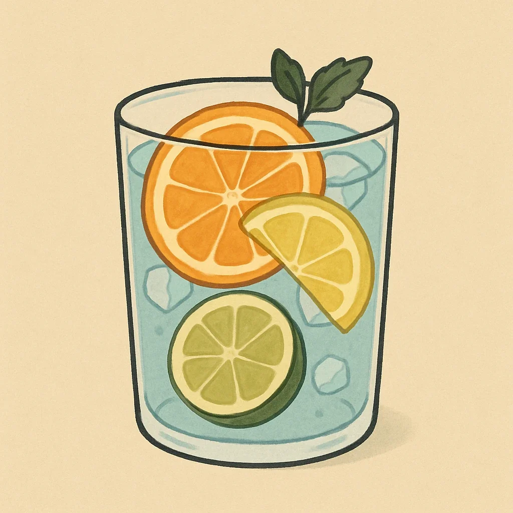Picture of Citrus Water note