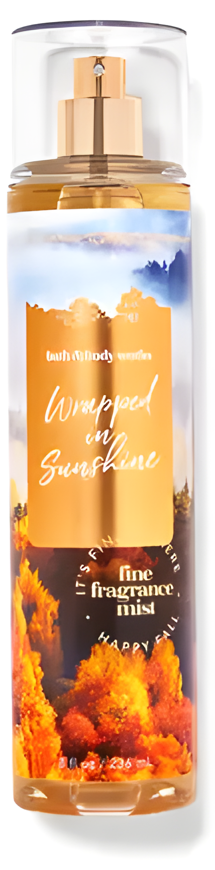 Wrapped in Sunshine by Bath & Body Works perfume bottle