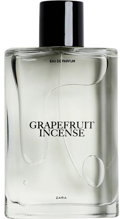 Grapefruit Incense by Zara perfume bottle