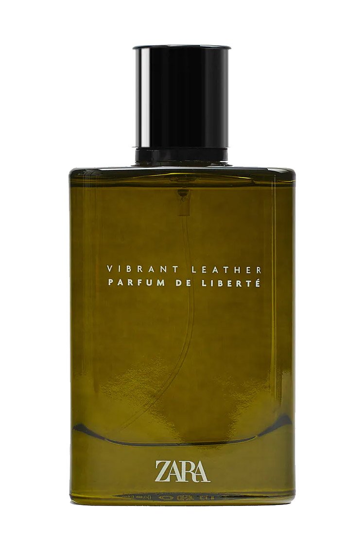 Vibrant Leather Parfum de Liberte by Zara perfume bottle