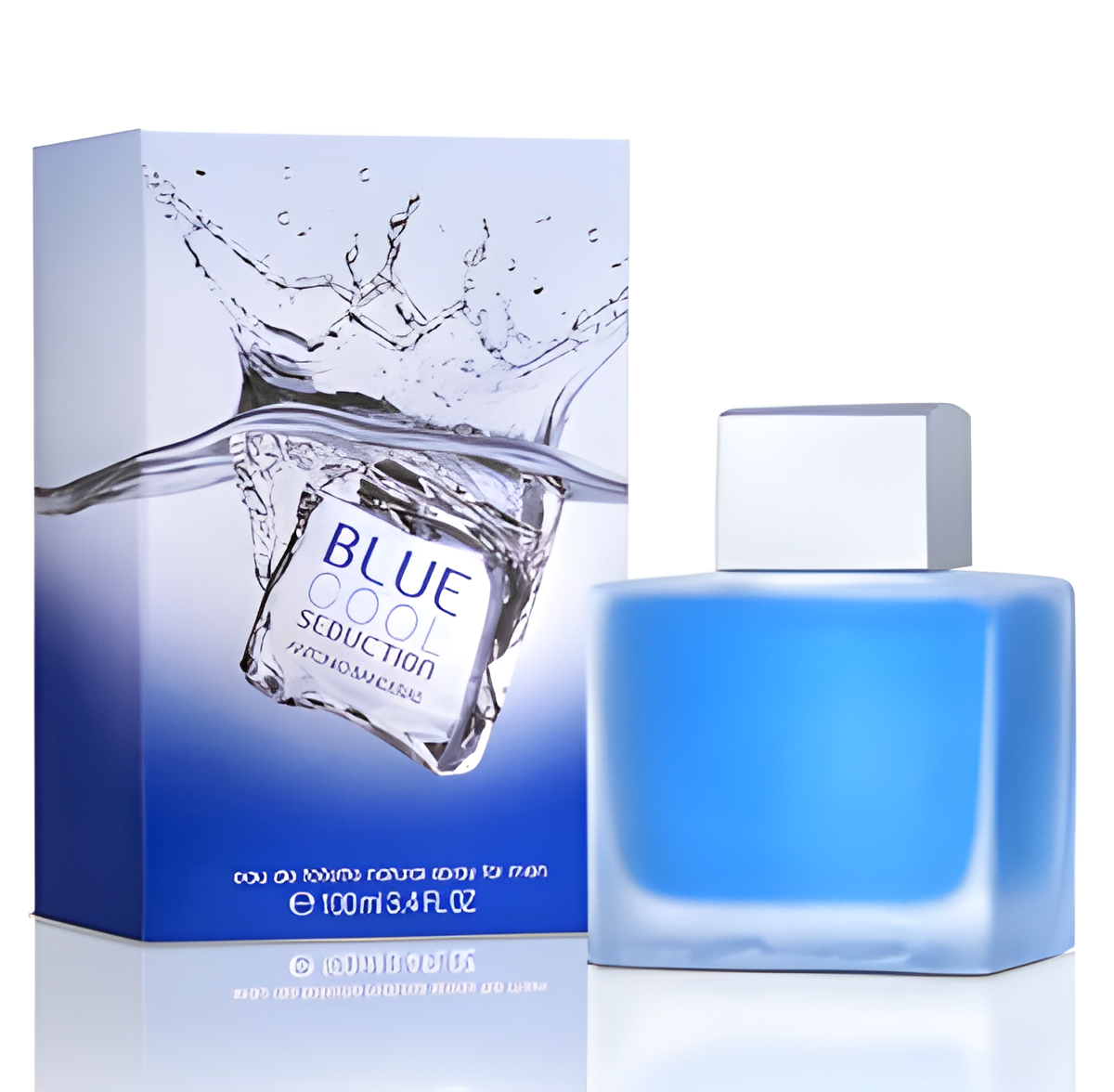 Blue Cool Seduction for Men by Antonio Banderas perfume bottle