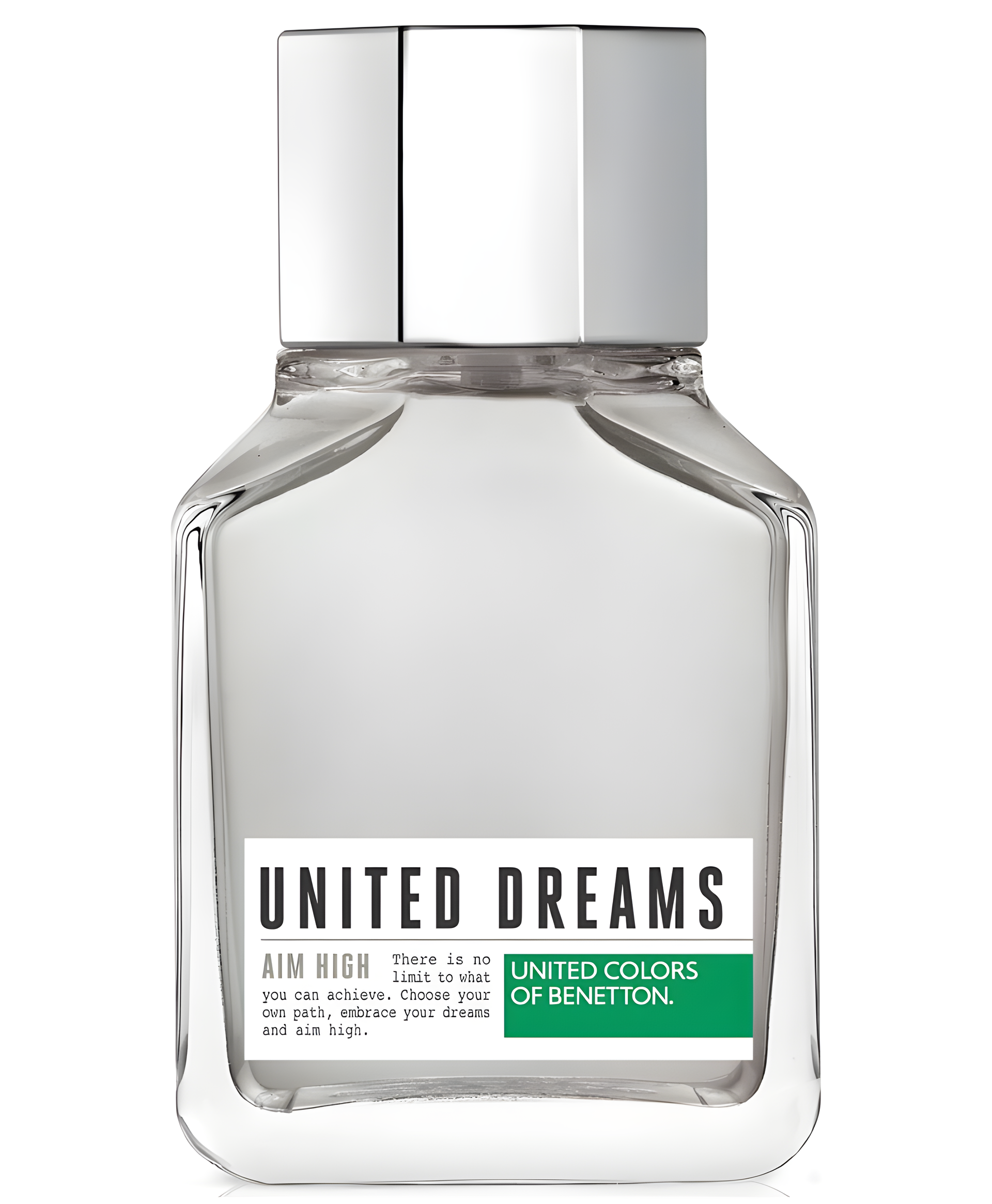 United Dreams Men Aim High by Benetton perfume bottle