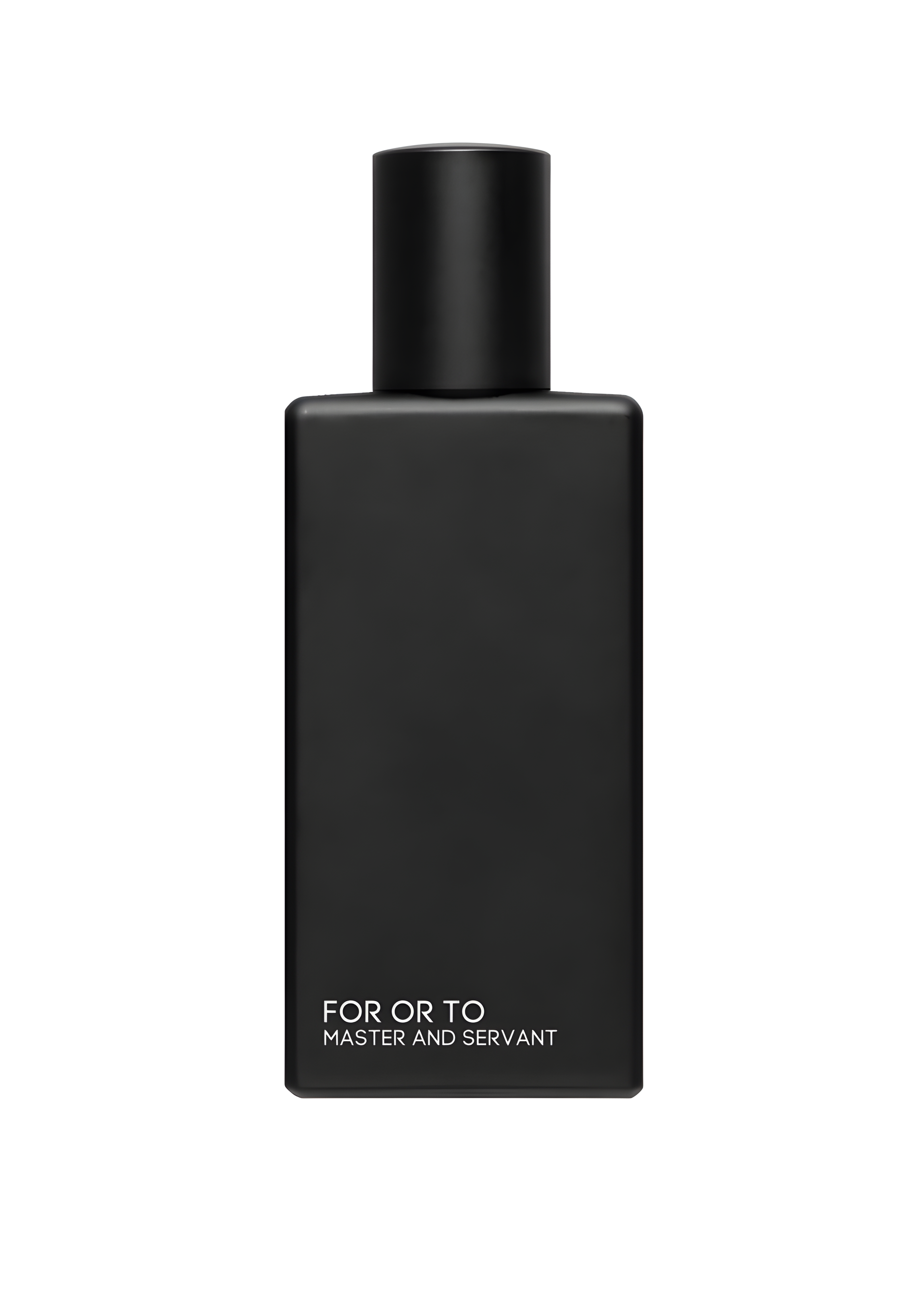 Master and Servant by For Or To perfume bottle
