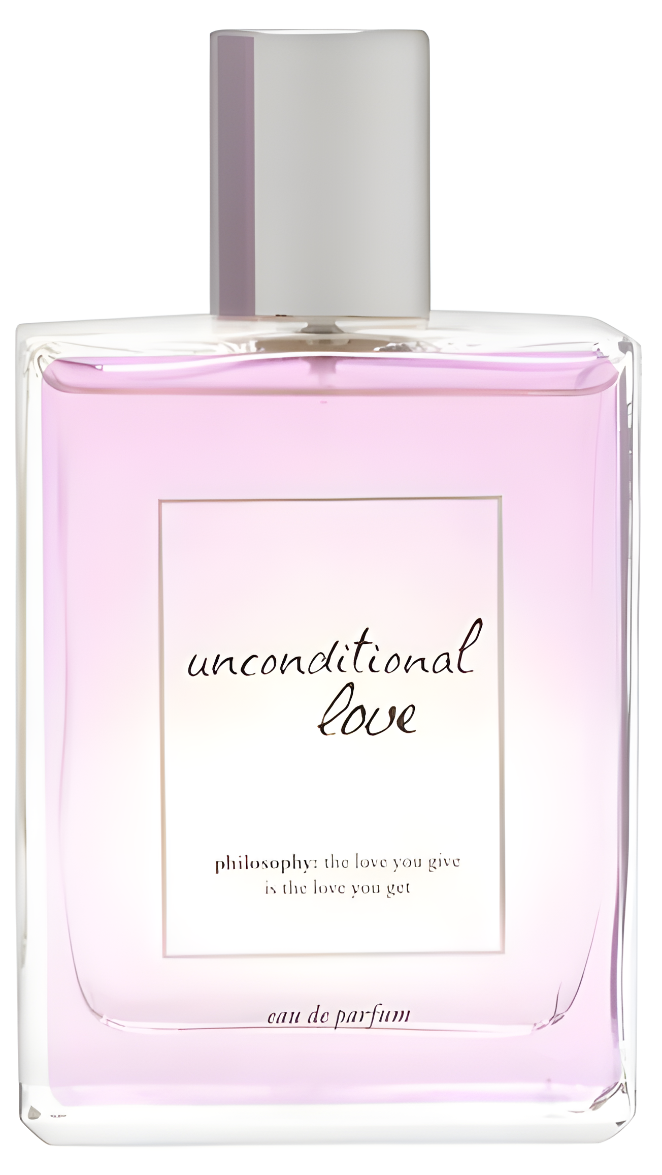 Unconditional Love by Philosophy perfume bottle
