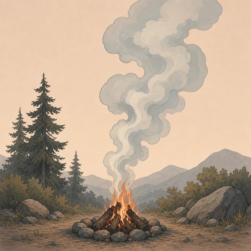 Picture of Campfire Smoke note