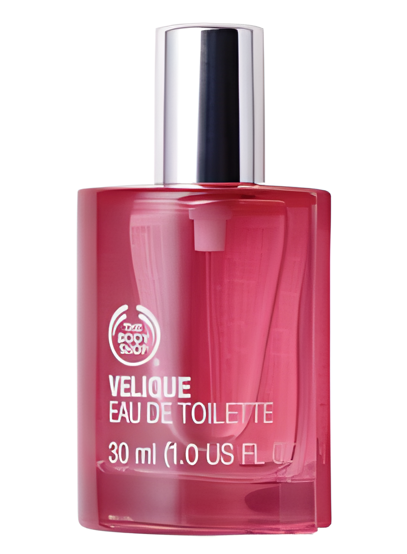 Velique by The Body Shop perfume bottle
