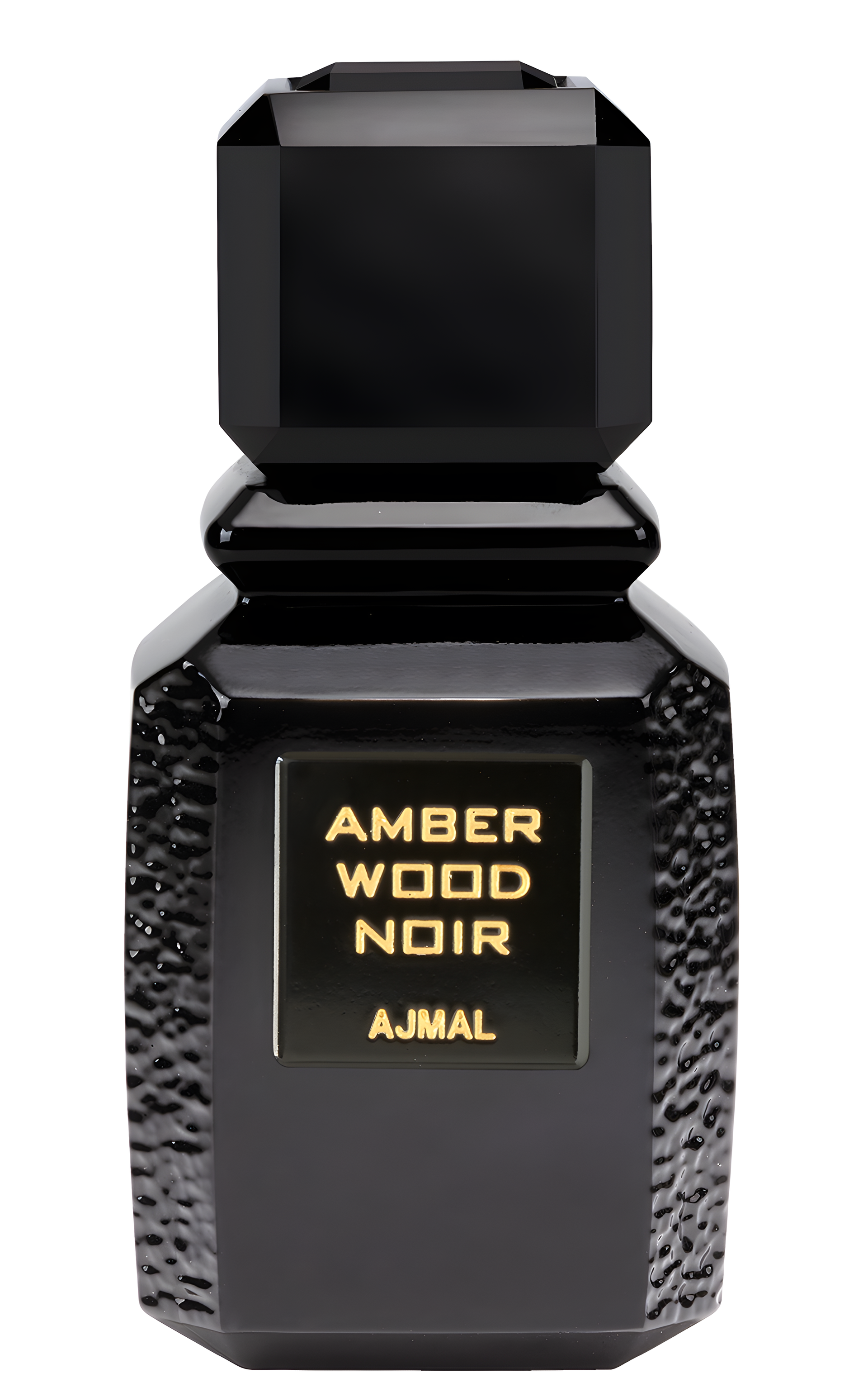 Amber Wood Noir by Ajmal perfume bottle