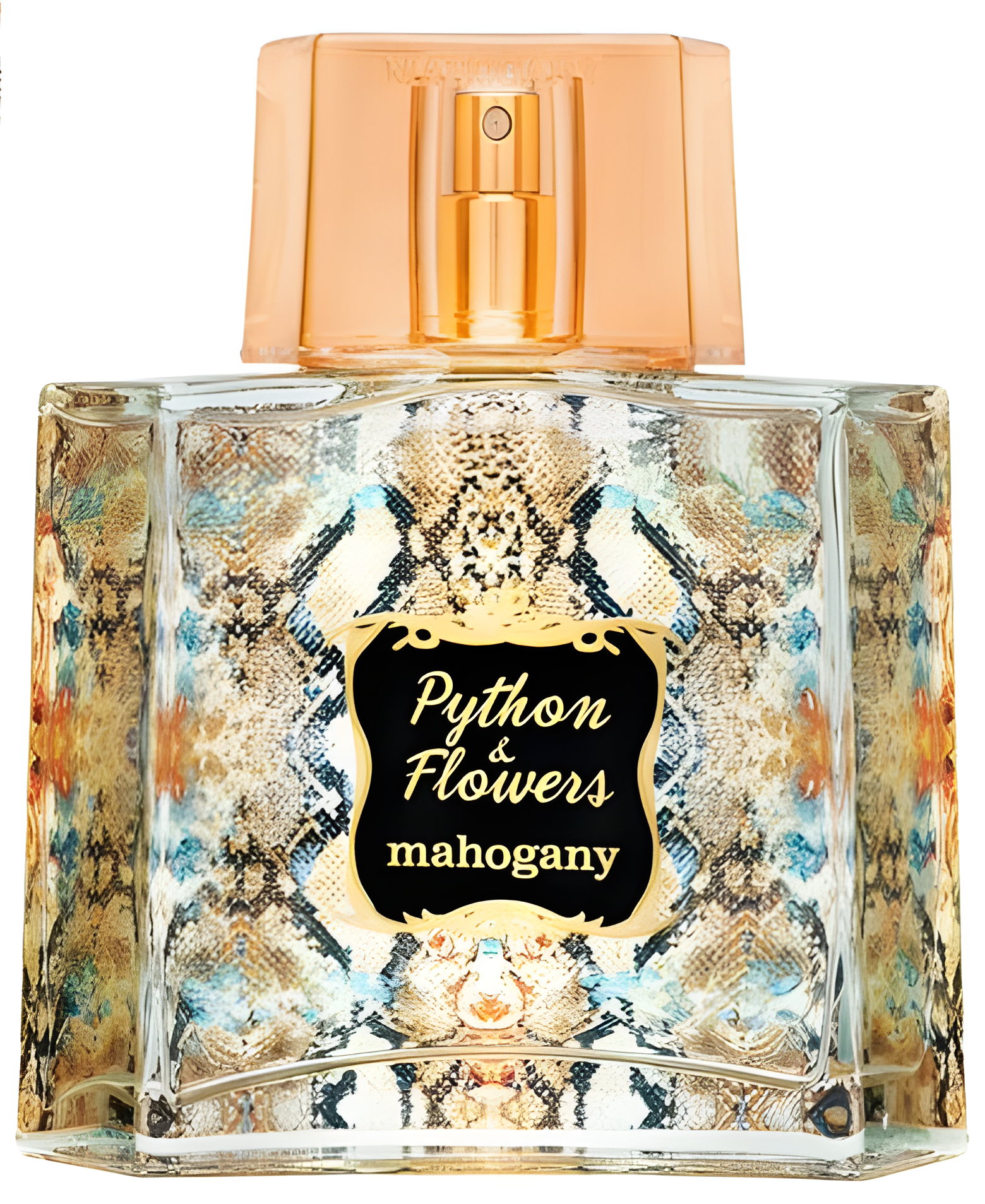 Python & Flowers by Mahogany perfume bottle