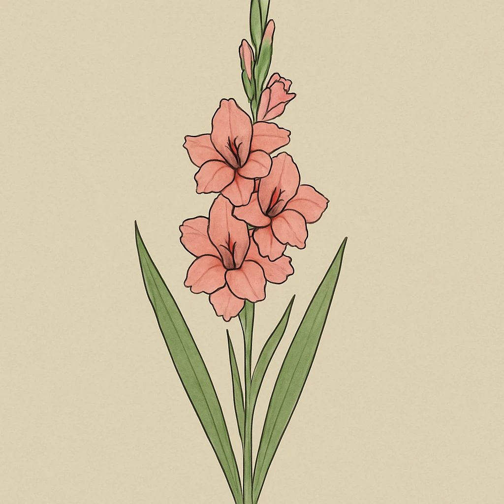 Picture of Gladiolus note