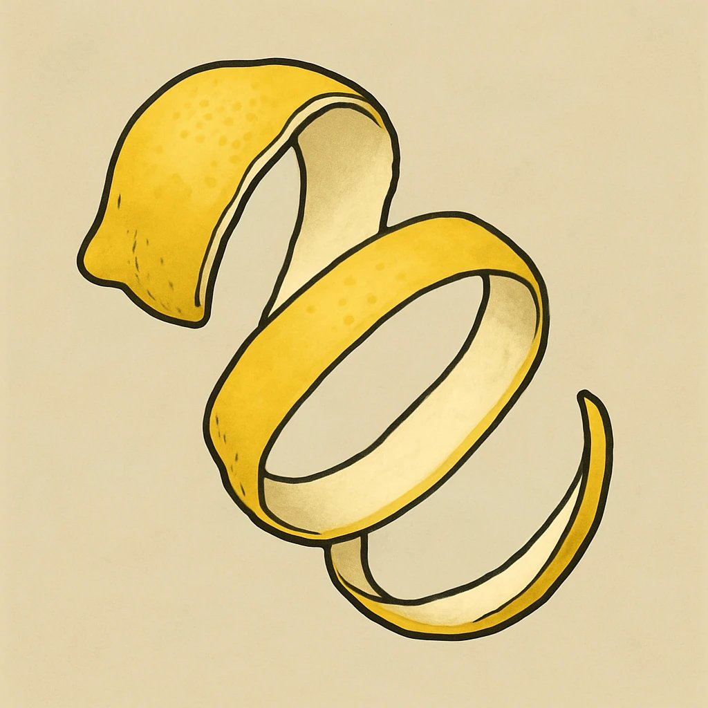 Picture of Lemon Peel note