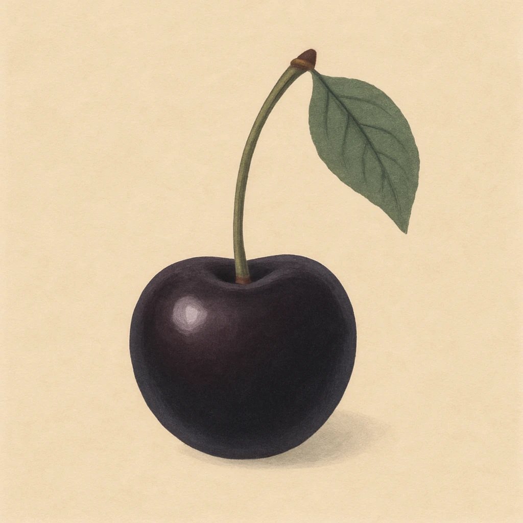Picture of Black Cherry note