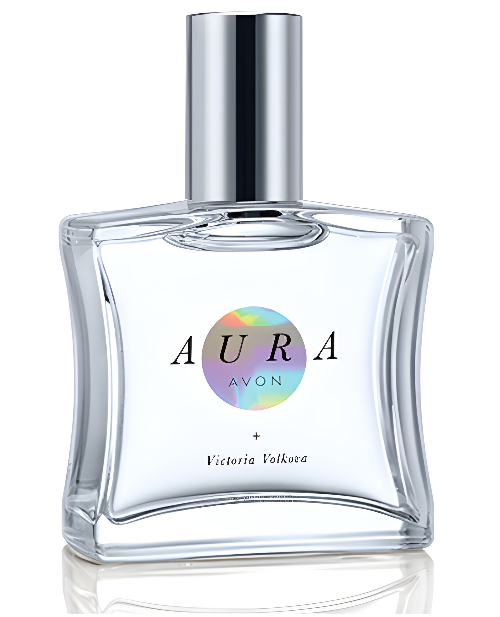 Aura by Avon perfume bottle