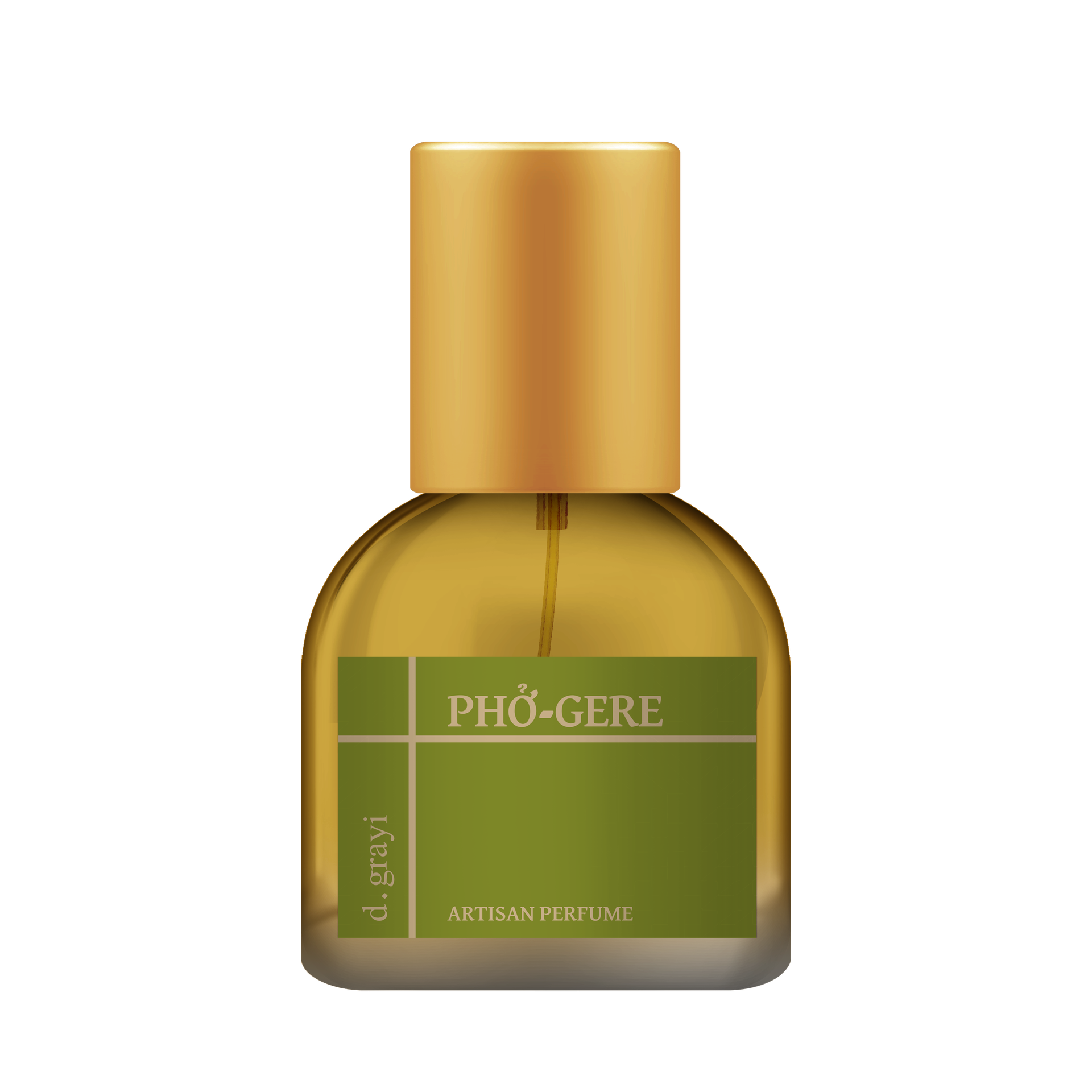 PHỞ-GERE by d.grayi perfume bottle
