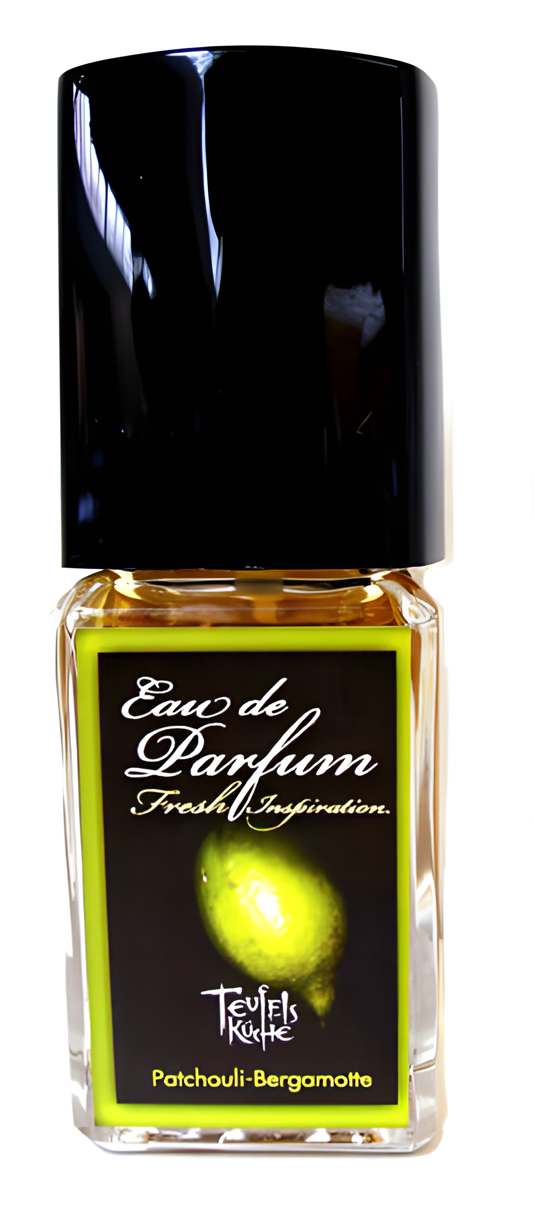 Patchouli Fresh Inspiration by Teufels Kuche perfume bottle
