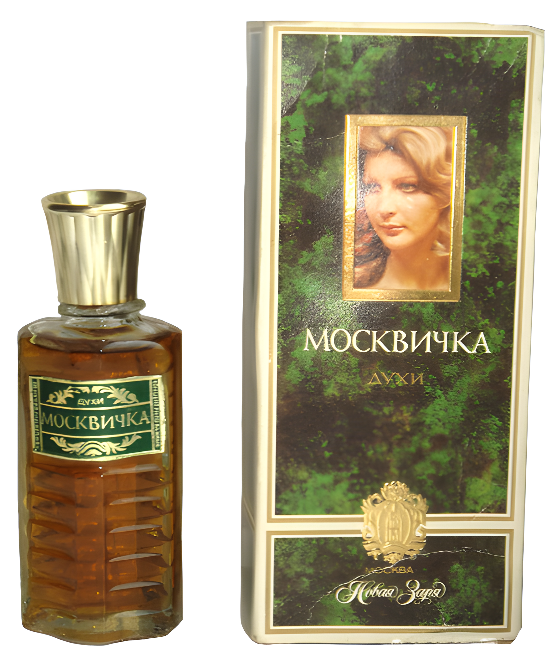 Москвичка (Moskvichka) by Новая Заря (The New Dawn) perfume bottle