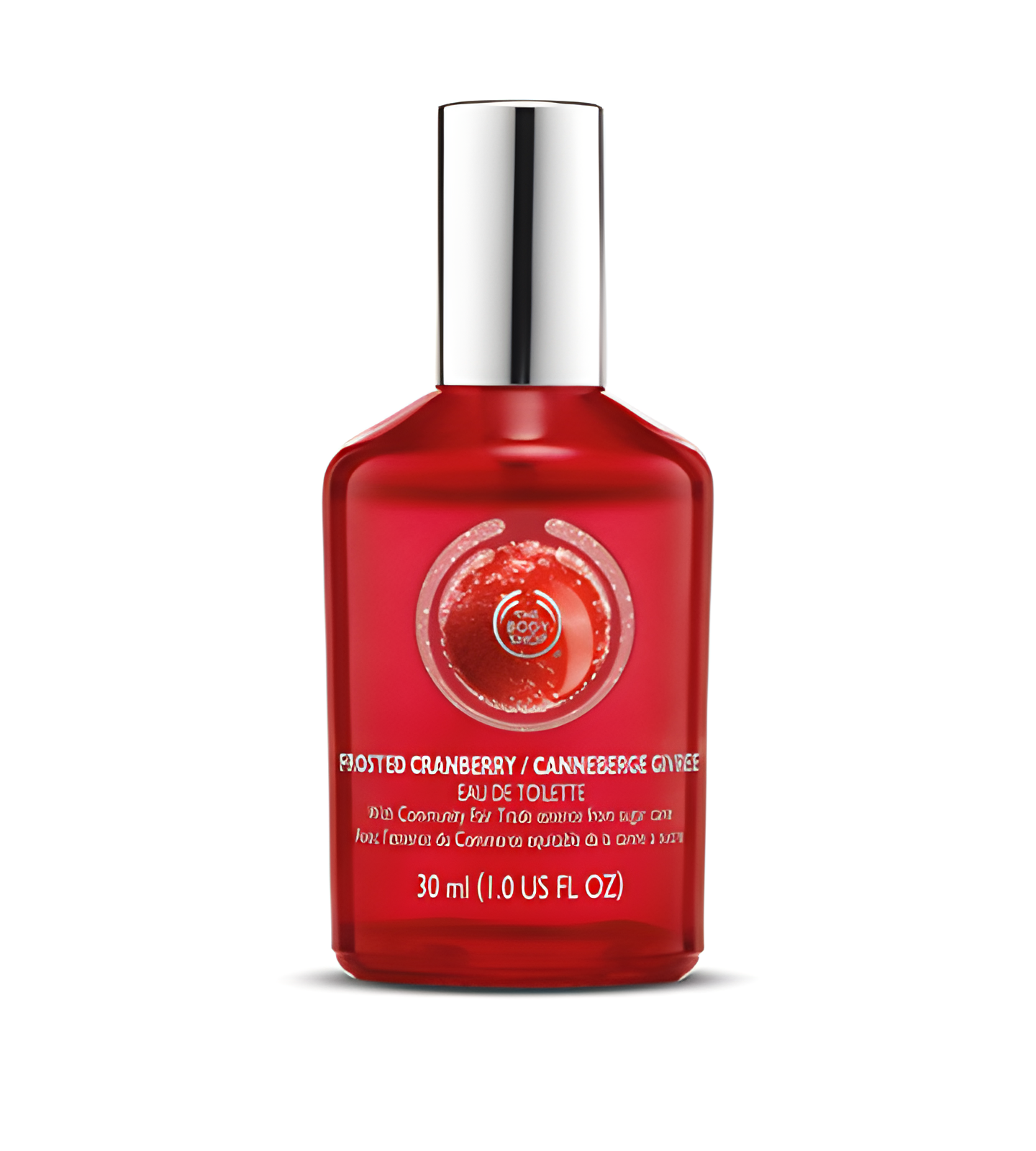 Frosted Cranberry by The Body Shop perfume bottle