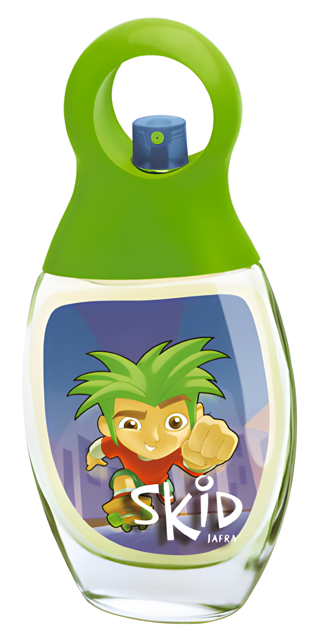 Skid by JAFRA perfume bottle
