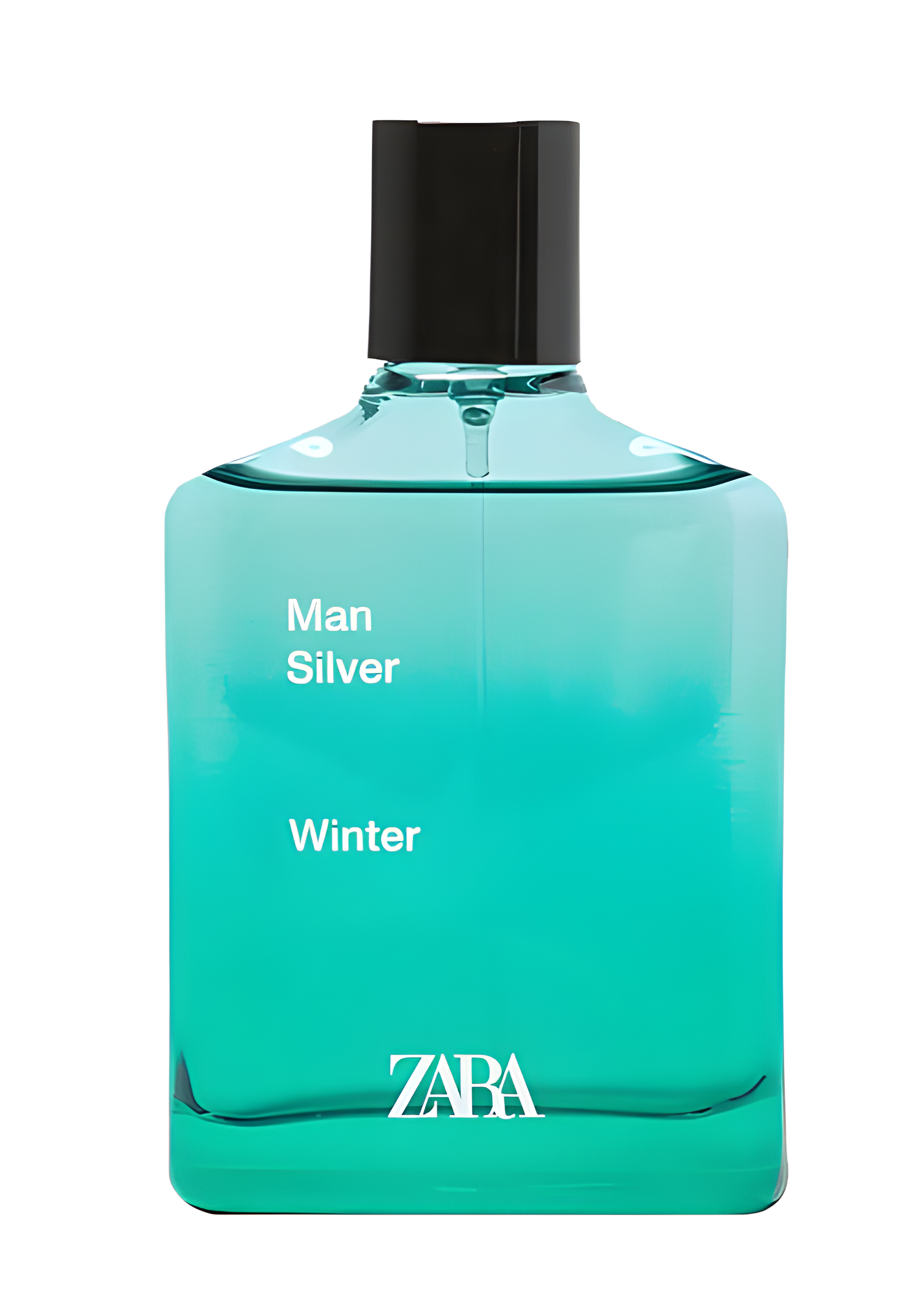 Man Silver Winter by Zara perfume bottle