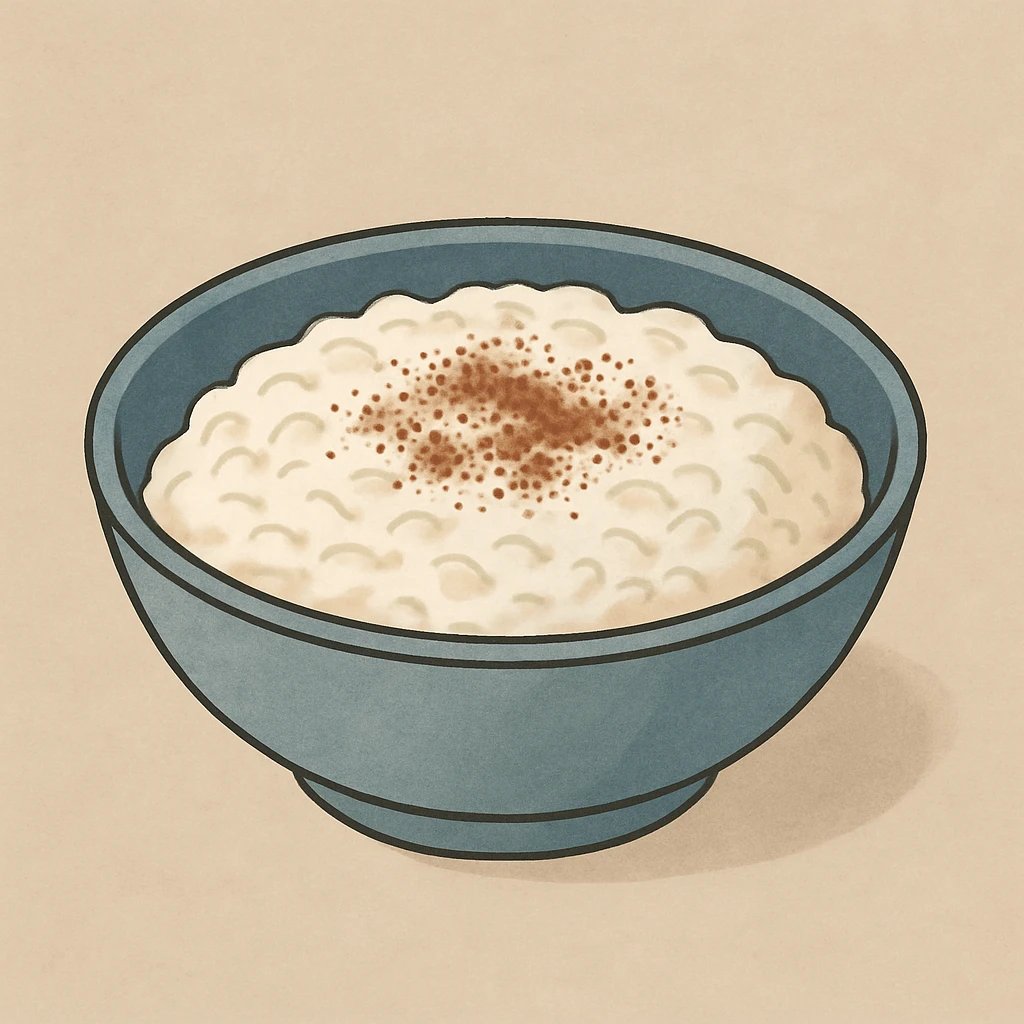 Picture of Rice Pudding note