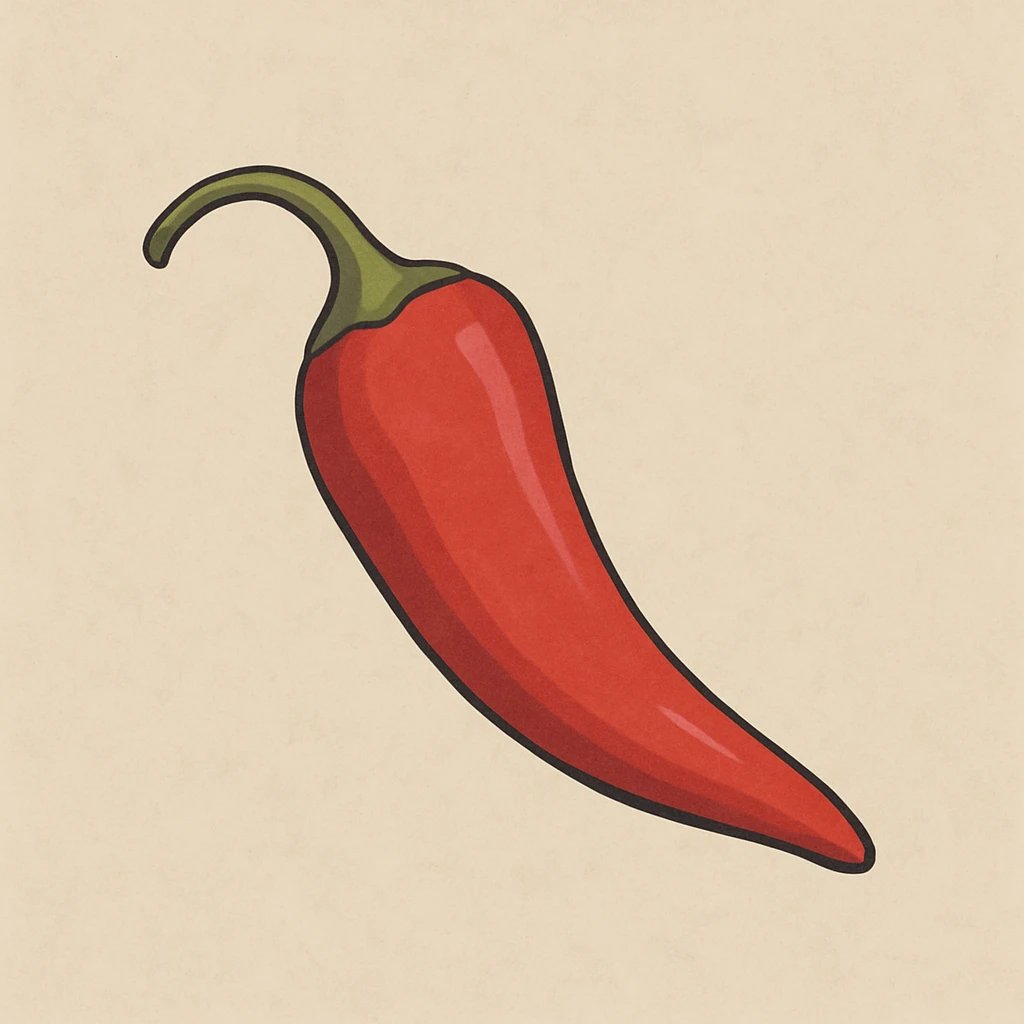 Picture of Chili Pepper note