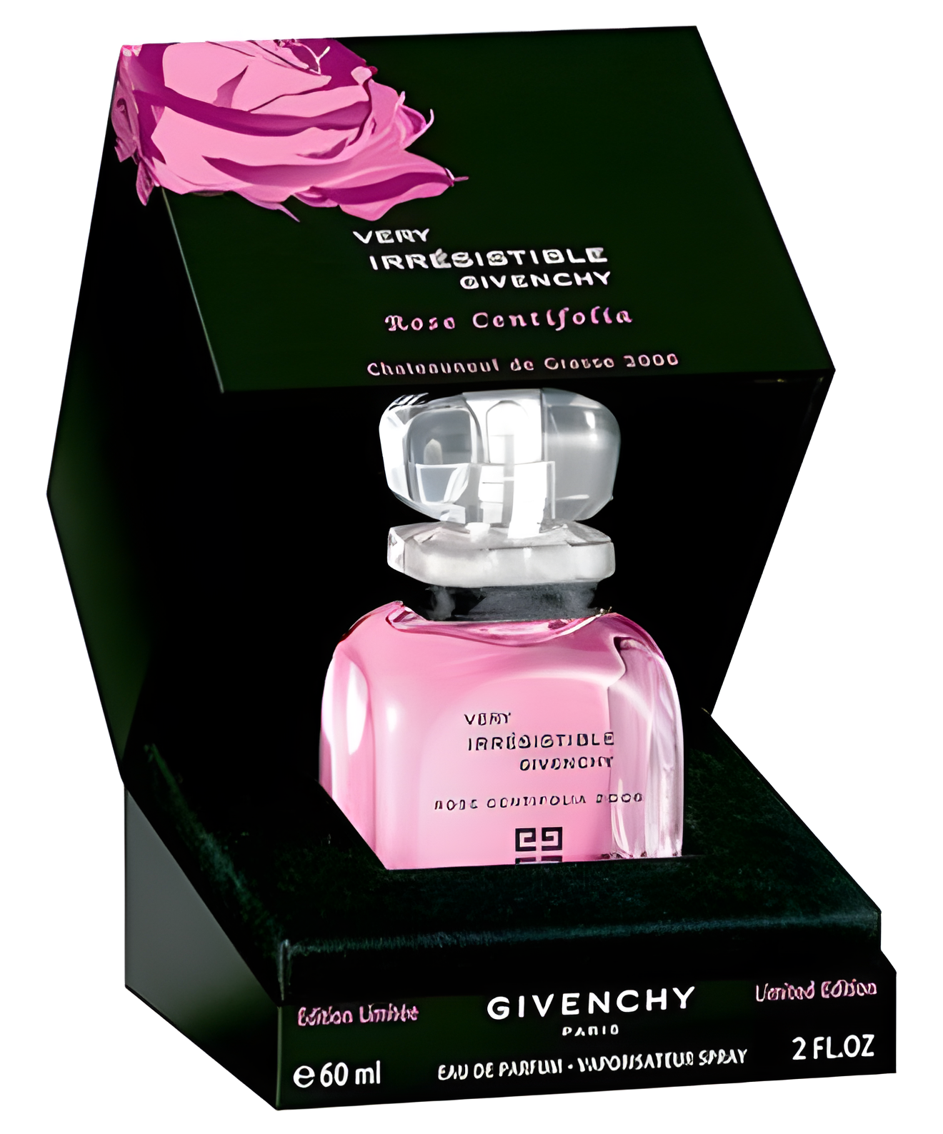 Very Irresistible Rose Centifolia de Châteauneuf de Grasse 2006 by Givenchy perfume bottle