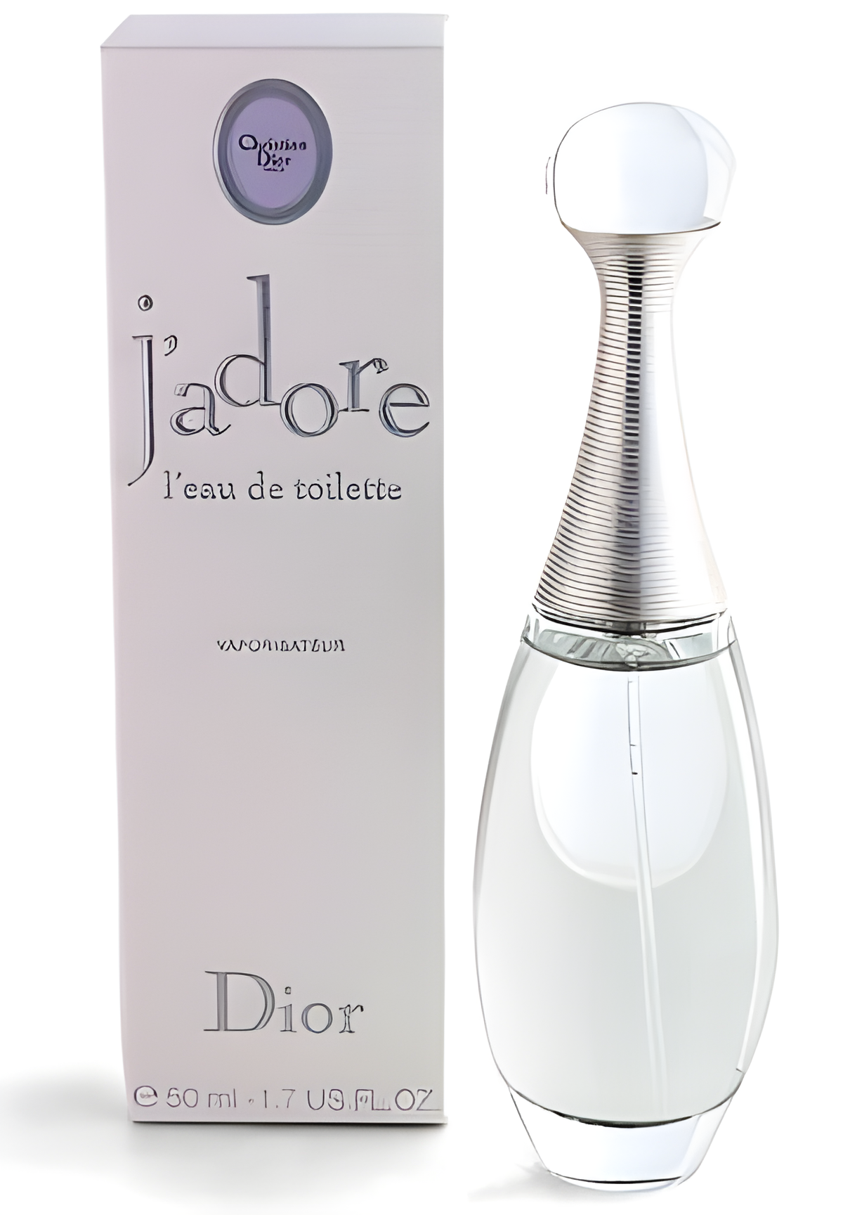 J'adore Eau de Toilette 2002 by Dior perfume bottle