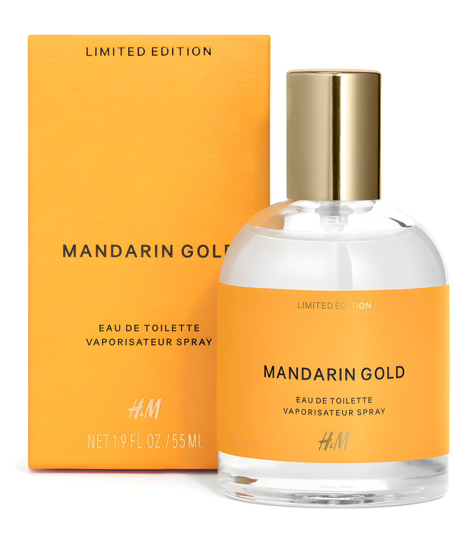 Mandarin Gold by H&M perfume bottle