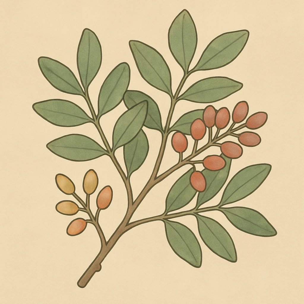Picture of Mastic or Lentisque note
