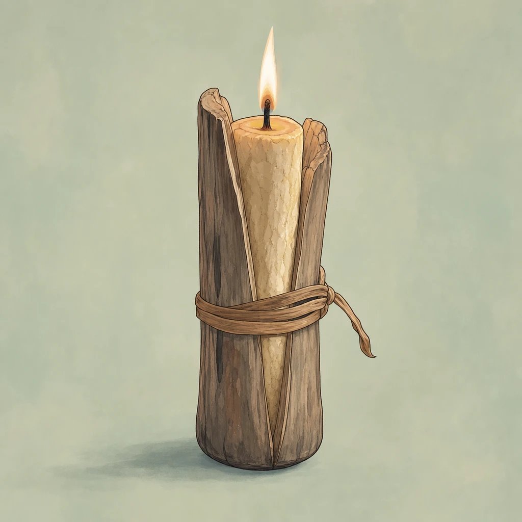 Picture of Bushman Candle note