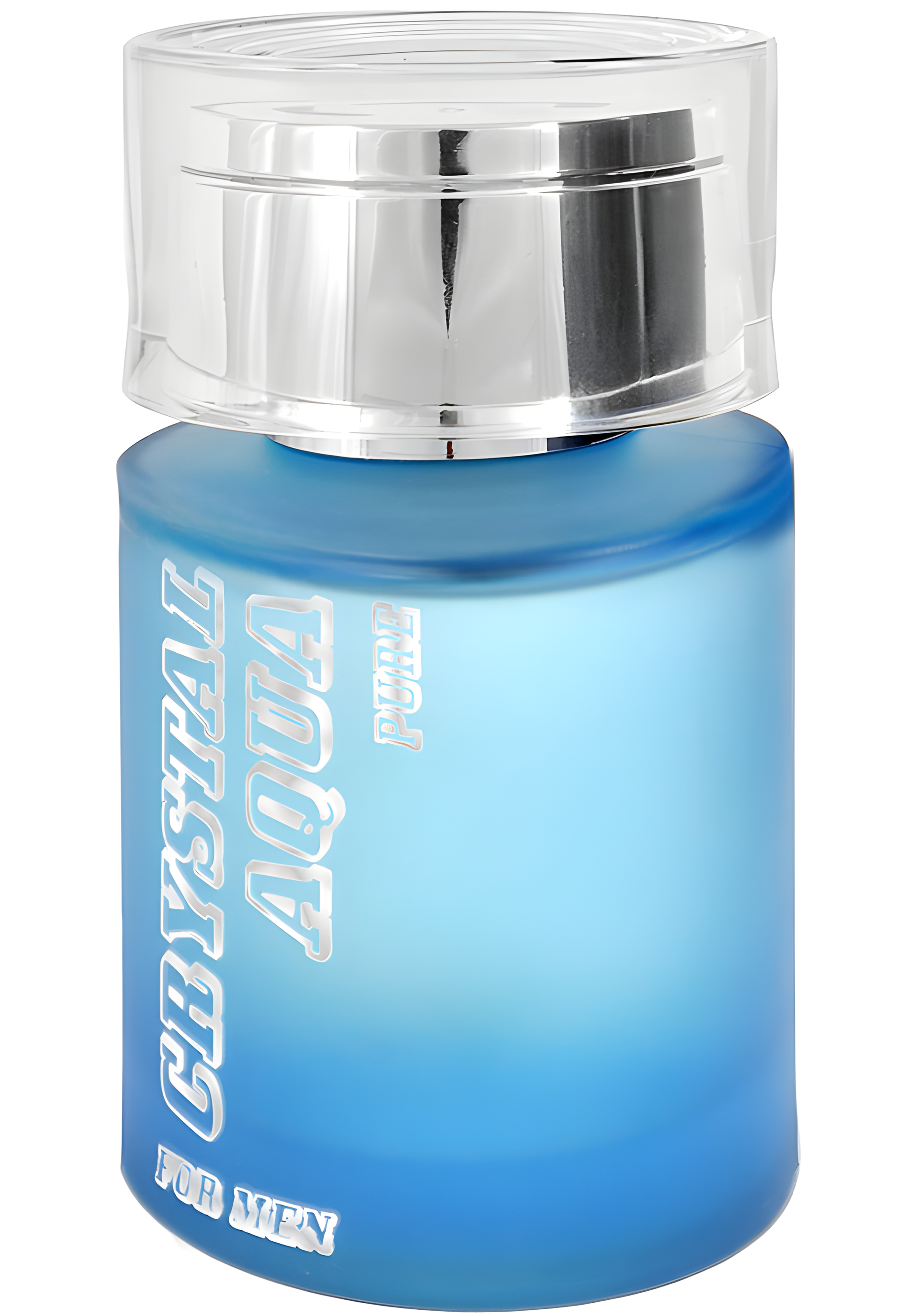 Crystal Aqua for Men Pure by Parfums Genty perfume bottle