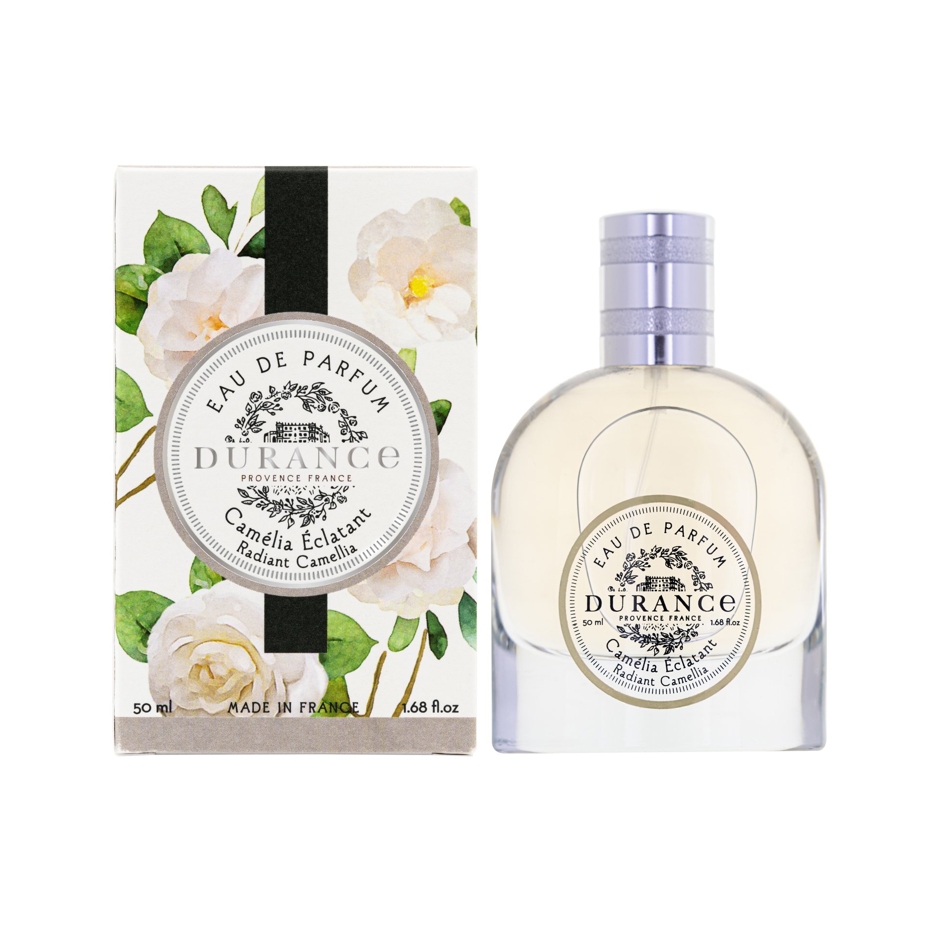Eau de Parfum Camélia Eclatant by Durance en Provence perfume bottle