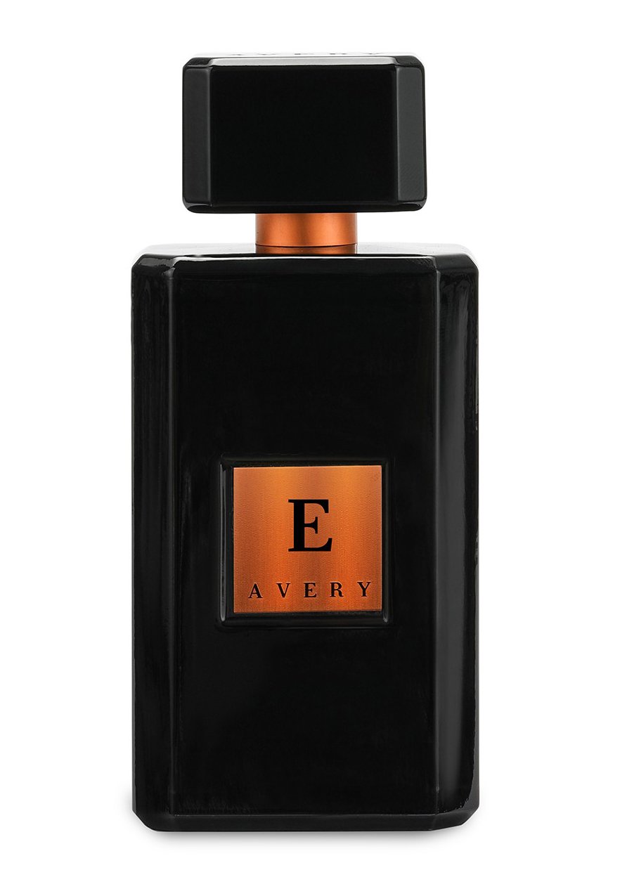 E by Avery perfume bottle