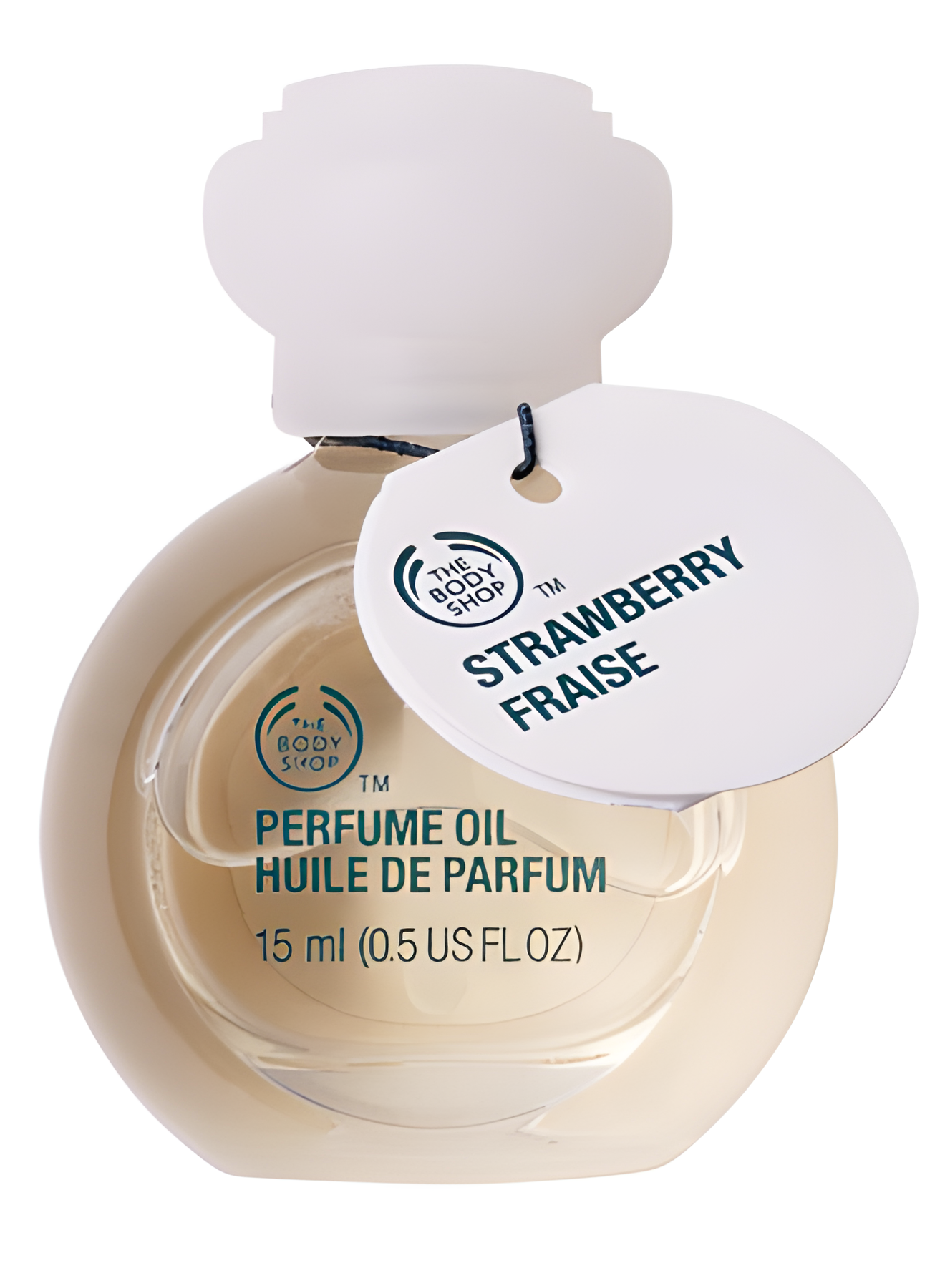 Strawberry Perfume Oil by The Body Shop perfume bottle