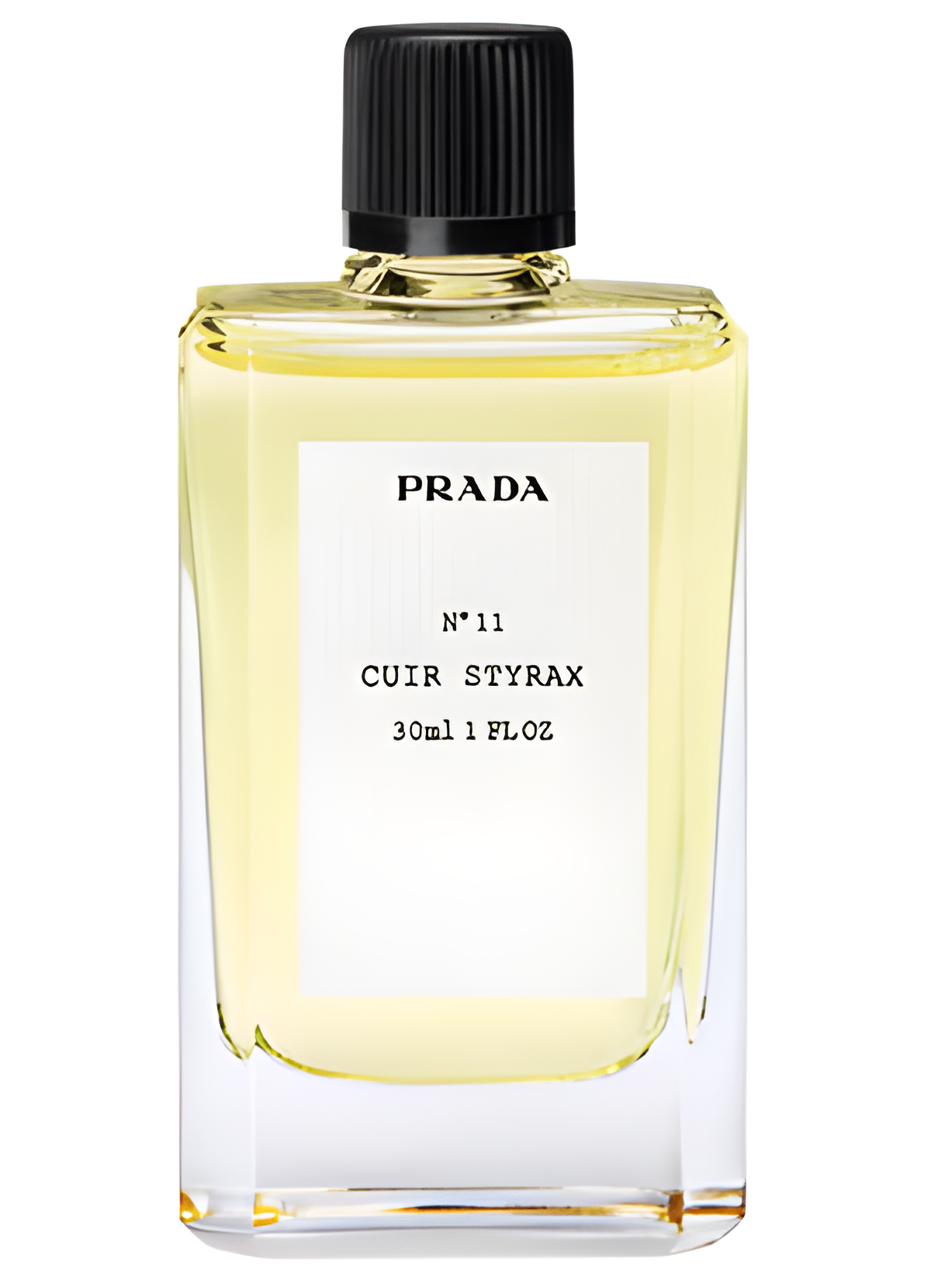 No11 Cuir Styrax by Prada perfume bottle