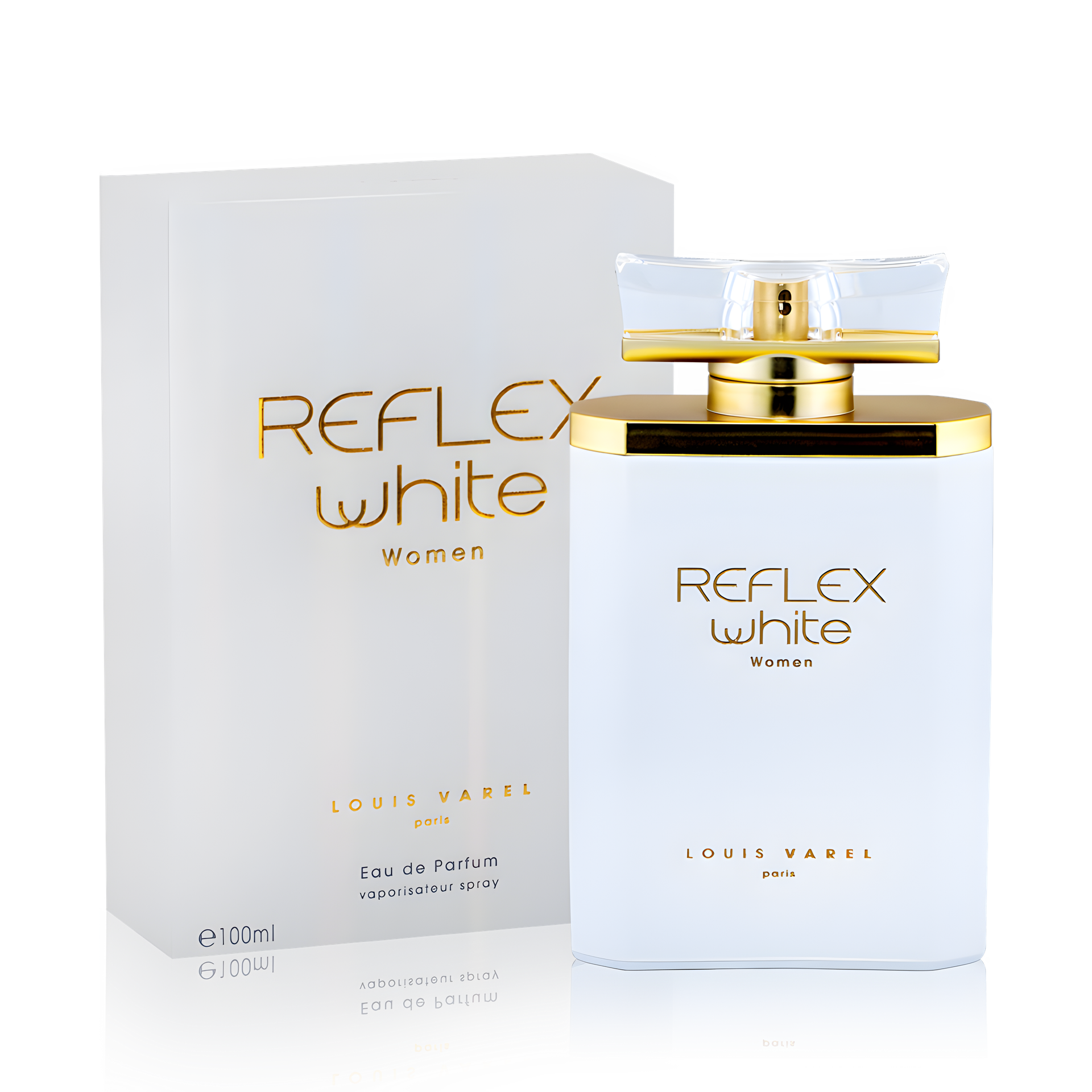 Reflex White Women by Louis Varel perfume bottle
