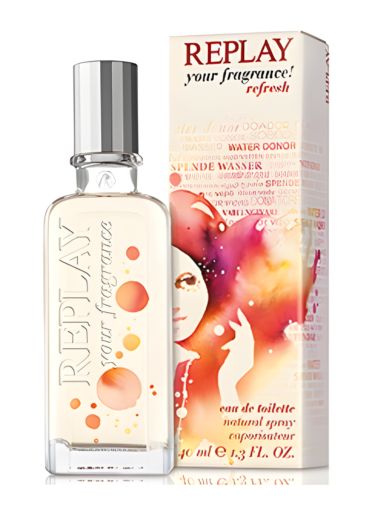 Replay Your Fragrance! Refresh for Her by Replay perfume bottle