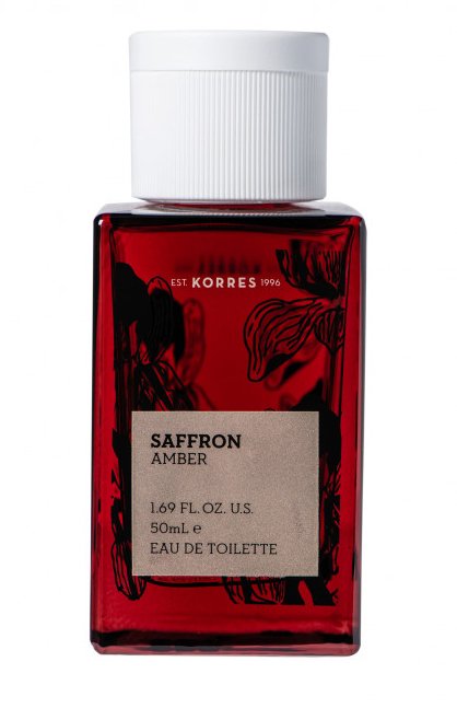 Saffron Amber by Korres perfume bottle