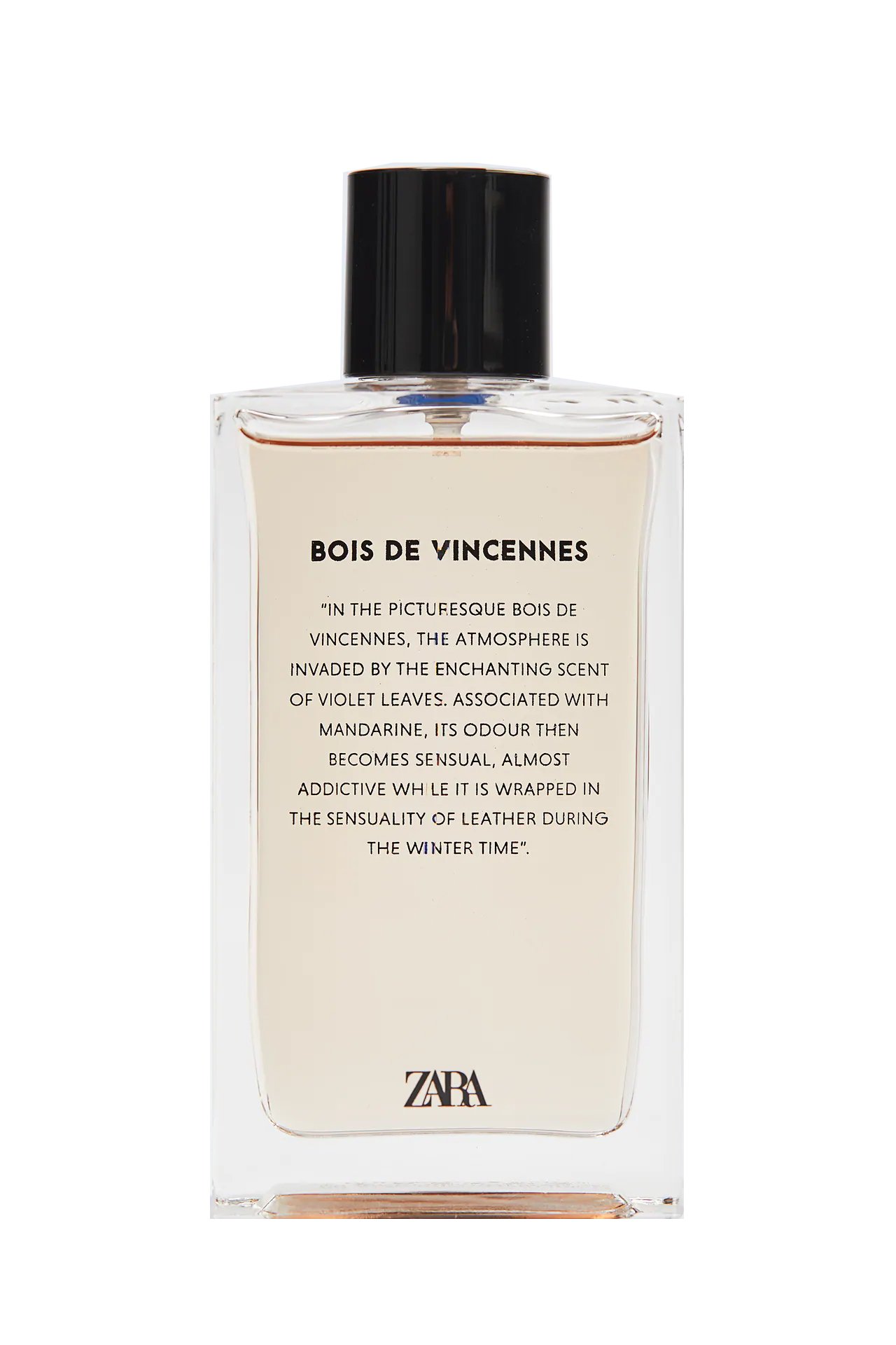 Bois de Vincennes by Zara perfume bottle