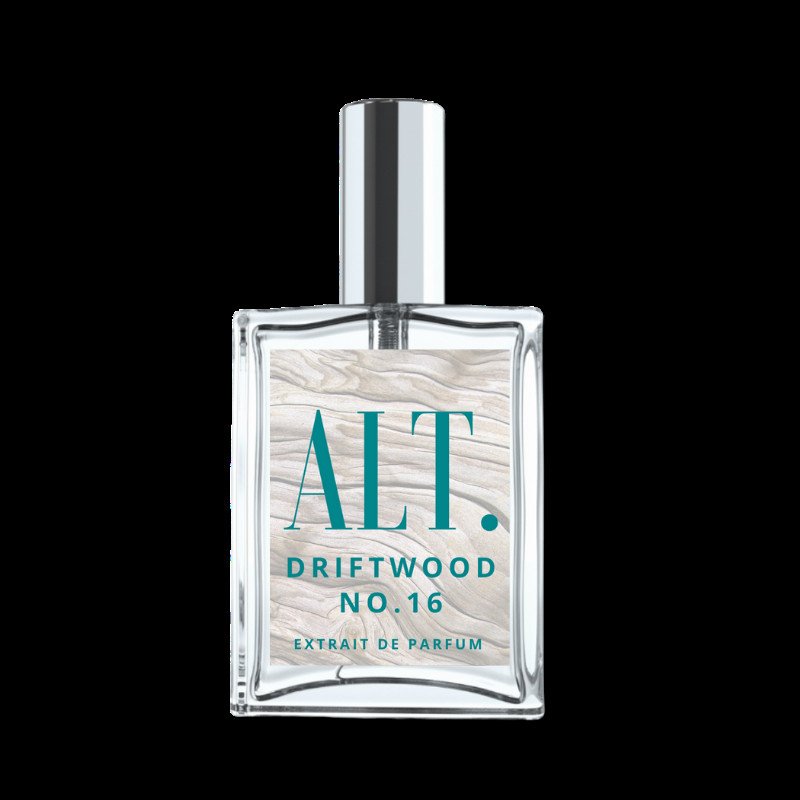 Driftwood by ALT. Fragrances perfume bottle